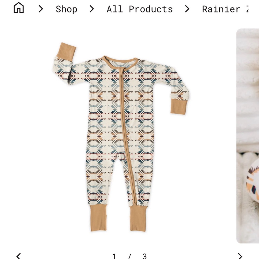 KindThing - WildWoven Rainier Zip Sleeper